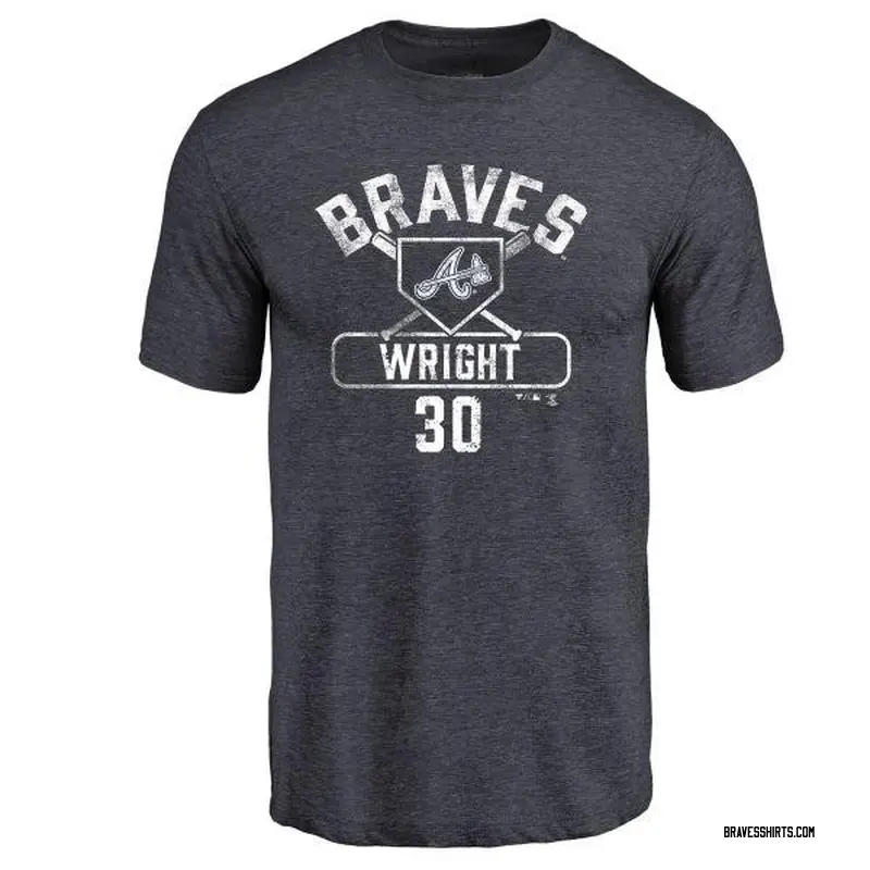 Kyle Wright Atlanta Braves Youth Navy Roster Name & Number T-Shirt 